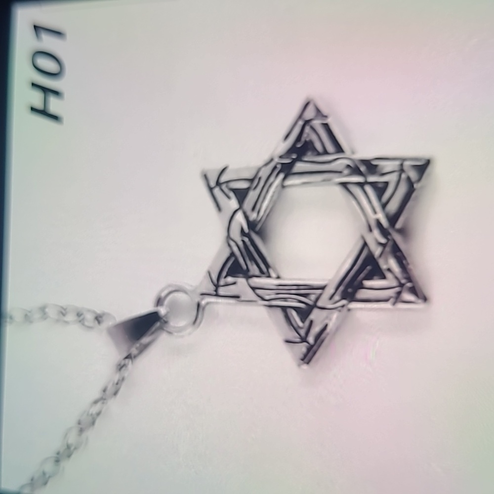 Star of  David cool rock style.#121